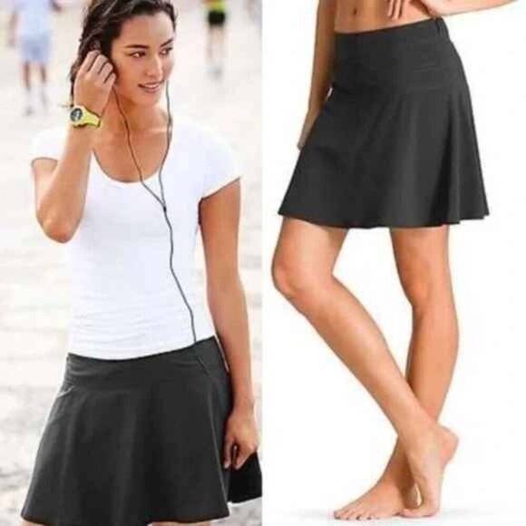 Athleta Pants - Athleta Women’s Black Everyday Skort Tennis Sport Athletic Wear Size 2